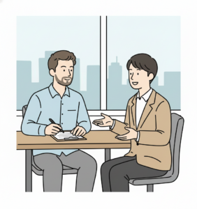 転職の相談について